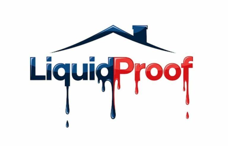 Liquid-Proof Logo On White Background